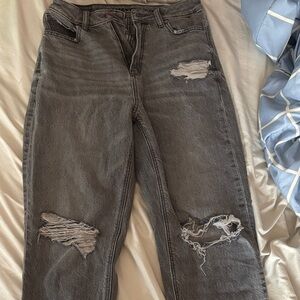 American Eagle By Payless Distressed Black Women's Jeans